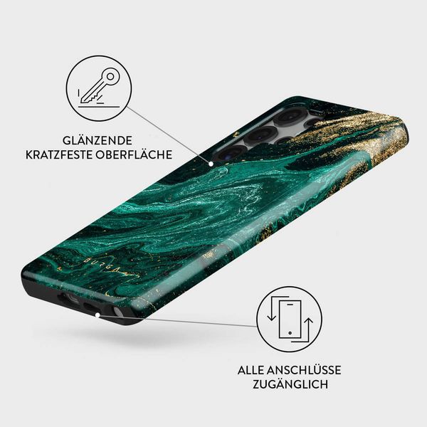 Burga Tough Back Cover für das Samsung Galaxy S25 Ultra - Emerald Pool