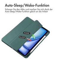 imoshion Trifold Hardcase Klapphülle Apple iPad Air 13 Zoll (2025) M3 / (2024) M2 - Grün