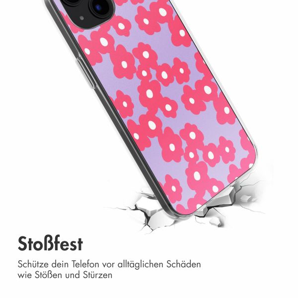 imoshion  Design Hülle für das iPhone 13 - Dusty Rose Blossoms