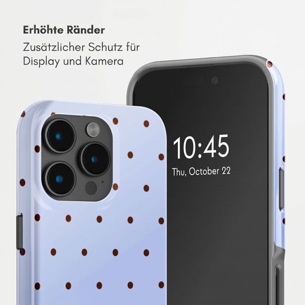 Selencia Vivid Rückabdeckung mit MagSafe Apple iPhone 15 Pro - Happy Dots Digital Sky