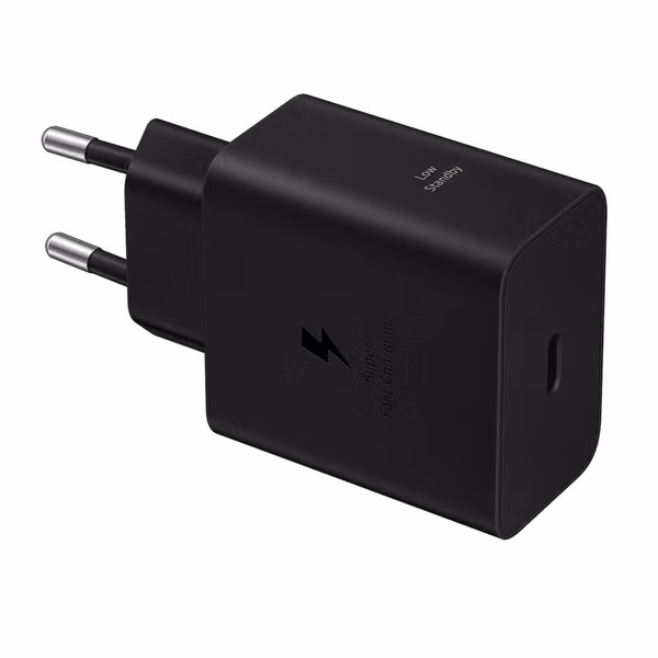 Samsung Original USB-C Power Adapter in Fabrikverpackung - Fast Charge Ladegerät - 60W - Schwarz