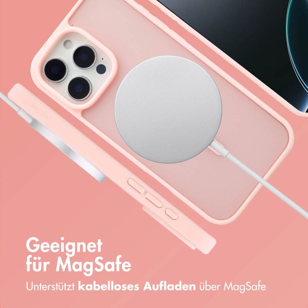 imoshion Color Guard Back Cover mit MagSafe für das iPhone 16 Pro - Hellrosa