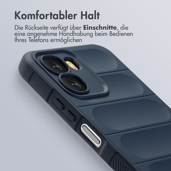 imoshion EasyGrip Backcover Oppo A6x (4G/5G) - Dunkelblau