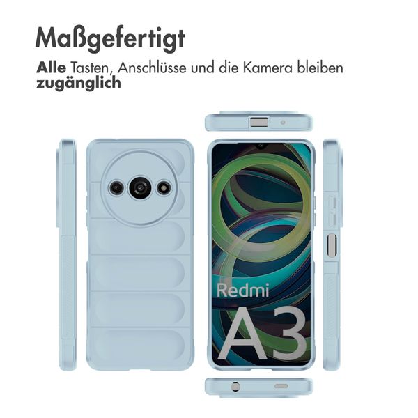 imoshion EasyGrip Back Cover für das Xiaomi Redmi A3 - Hellblau