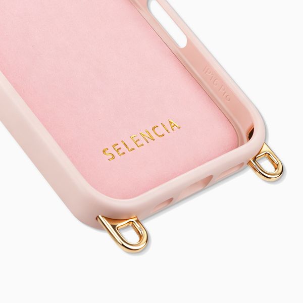 Selencia Rivièra Backcover mit MagSafe mit abnehmbaren Haken Apple iPhone 16 Pro Max - Sorbet Pink