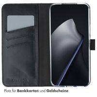 Selencia Echtleder Klapphülle Xiaomi 15T Pro - Schwarz