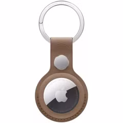 Apple Apple AirTag Feingewebe Schlüsselanhänger - Taupe