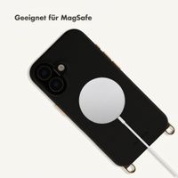 Selencia Rivièra Backcover mit MagSafe mit abnehmbaren Haken Apple iPhone 17 - Velvet Black
