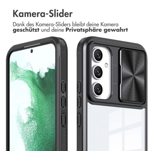 imoshion Back Cover mit Kameraschieber für das Samsung Galaxy S23 FE - Schwarz