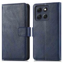 imoshion Luxuriöse Klapphülle Motorola Moto G86 - Dunkelblau