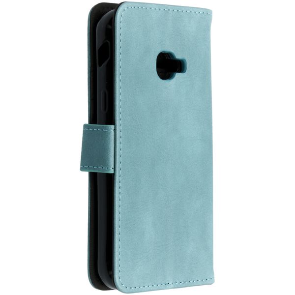 imoshion Luxuriöse Klapphülle Blau Samsung Galaxy Xcover 4 / 4S