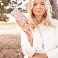 imoshion Design Hülle mit Band für das Samsung Galaxy A51 - Pink Graphic