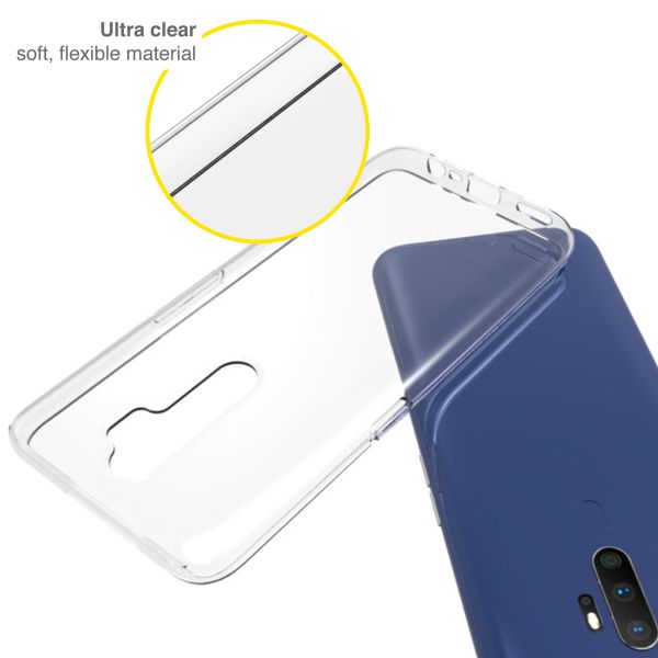 Accezz TPU Clear Cover für das Oppo A5 (2020) / A9 (2020) - Transparent