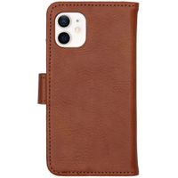 imoshion Luxuriöse Klapphülle Apple iPhone 12 Mini - Braun