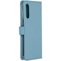Selencia Echtleder Klapphülle Samsung Galaxy A50 / A30s - Air Blue