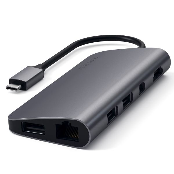 Satechi USB-C Multimedia Adapter | Multiport-Adapter für Laptops - Space Grau