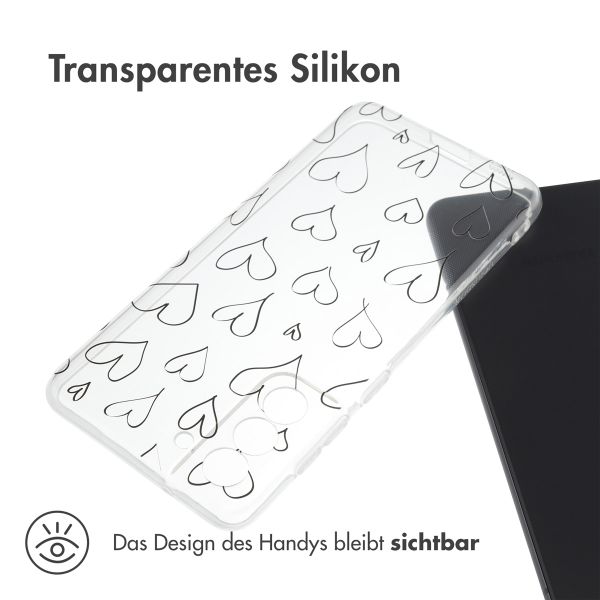 imoshion Design Hülle Samsung Galaxy S21 FE - Hearts