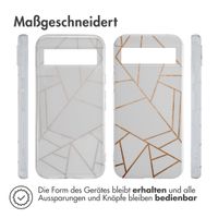 imoshion Design Hülle für das Google Pixel 8a - White Graphic