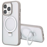 Accezz Ring Stand Backcover mit MagSafe für das iPhone 14 Pro - Grey