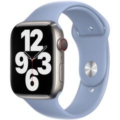 Apple Sport Band für Apple Watch Series 1 bis 10 / SE / Ultra (2) (44/45/46/49 mm) - Blue Fog