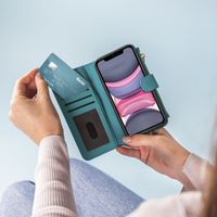 imoshion Luxuriöse Portemonnaie-Klapphülle Samsung Galaxy S21 - Türkis