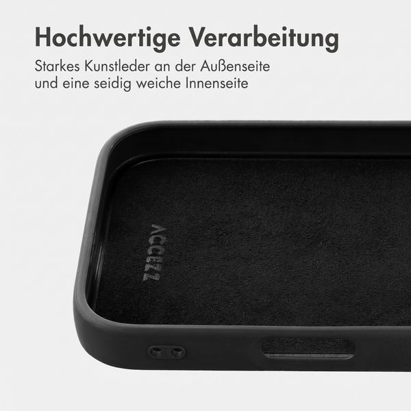Accezz Backcover mit MagSafe Apple iPhone 18 Pro Max / 17 Pro Max - Schwarz