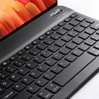 Accezz QWERTZ Bluetooth Keyboard Klapphülle Samsung Galaxy Tab A7