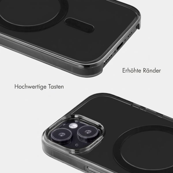 Accezz Lite Backcover mit MagSafe Apple iPhone 15 - Smokey Clear
