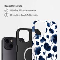 Selencia Vivid Rückabdeckung mit MagSafe Apple iPhone 13 - Midnight Blossom
