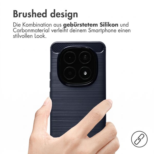 imoshion Brushed Back Cover Xiaomi Redmi Note 15 Pro (4G) - Dunkelblau