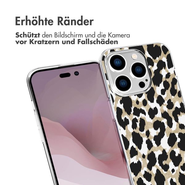 imoshion Design Hülle für das iPhone 14 Pro - Leopard