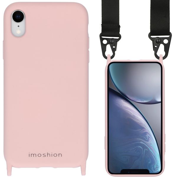 imoshion Farbhülle mit Band - Nylonband iPhone Xr - Rosa