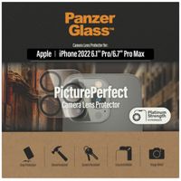 PanzerGlass Kameraprotektor aus Glas für das Apple iPhone 14 Pro / 14 Pro Max