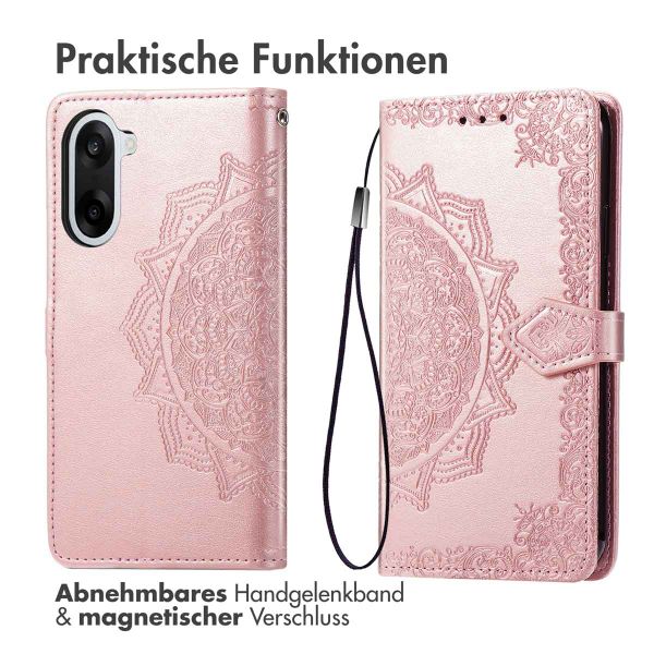 imoshion Mandala Klapphülle OnePlus Nord CE5 - Rosé gold
