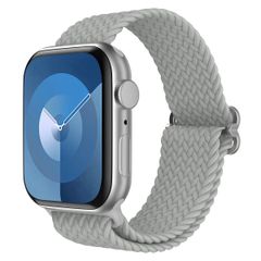 imoshion Gewebtes Nylonarmband für die Apple Watch Series 1 bis 10 / SE / Ultra (2) (44/45/46/49 mm) - Grau