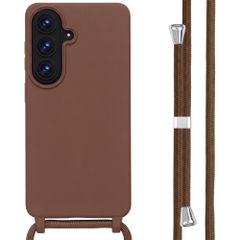 imoshion SilikonHülle mit Band Samsung Galaxy S26 - Braun