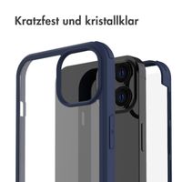 Accezz 360° Rundumschutzhülle für das iPhone 14 Pro - Blau