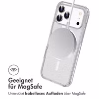 imoshion Sparkle Back Cover mit MagSafe Apple iPhone 17 Pro Max - Transparent