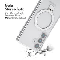 Accezz Ring Stand Backcover mit MagSafe Samsung Galaxy S25 - Transparent