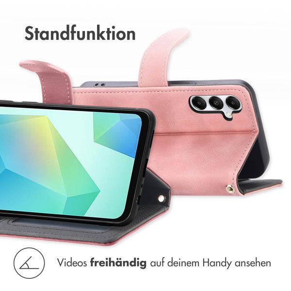 imoshion ﻿Klapphülle mit Kordel Samsung Galaxy A26 - Rosa