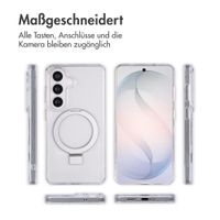 Accezz Ring Stand Backcover mit MagSafe Samsung Galaxy S26 - Transparent