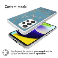 imoshion Design Hülle für das Samsung Galaxy A53 - Blue Graphic