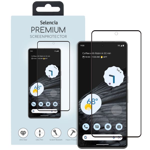 Selencia Premium Screen Protector aus gehärtetem Glas Google Pixel 7 Pro