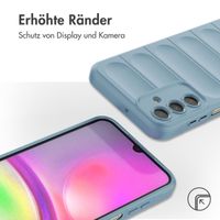 imoshion EasyGrip Back Cover für das Samsung Galaxy A25 (5G) - Hellblau