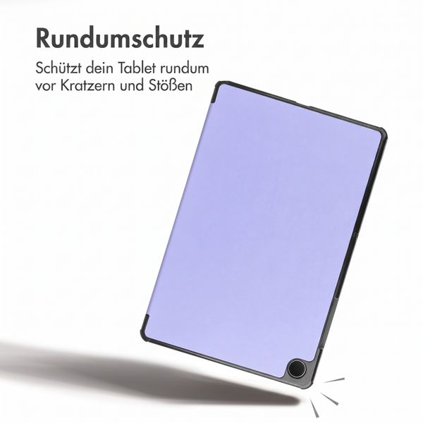 imoshion Trifold Klapphülle Samsung Galaxy Tab A11 Plus - Lila
