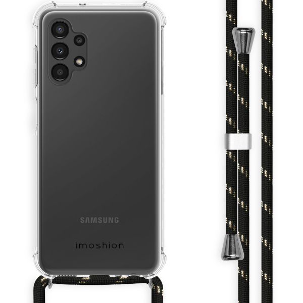 imoshion Backcover mit Band Samsung Galaxy A13 (4G) - Schwarz / Gold