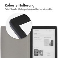 imoshion Design Slim Hard Case Sleepcover für das Kobo Clara HD - White Graphic