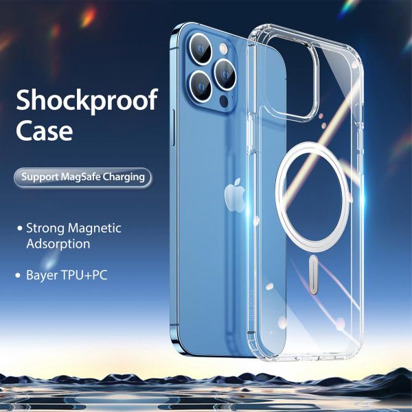 Dux Ducis Clin Backcover mit MagSafe für das iPhone  12 Pro Max - Transparent