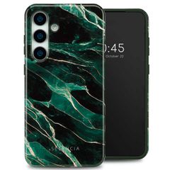 Selencia Vivid Back Cover Samsung Galaxy S25 Plus - Chic Marble Quartz