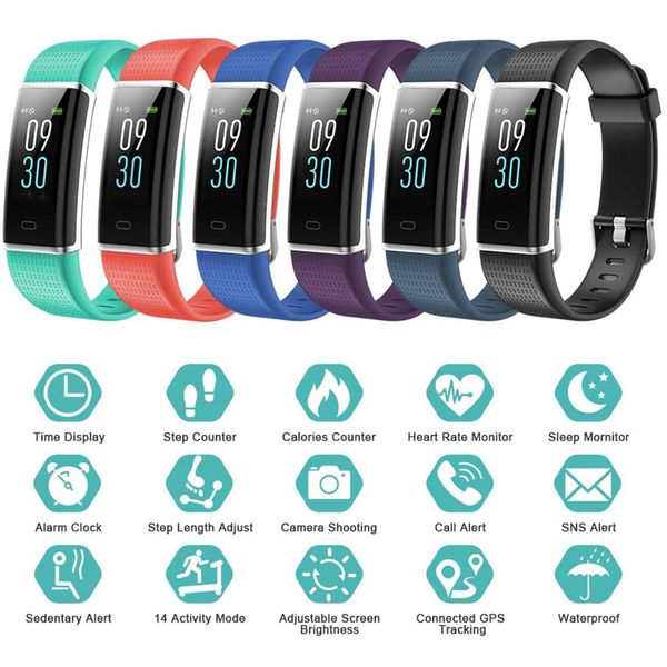 Lintelek Connected Activity Tracker - Blau